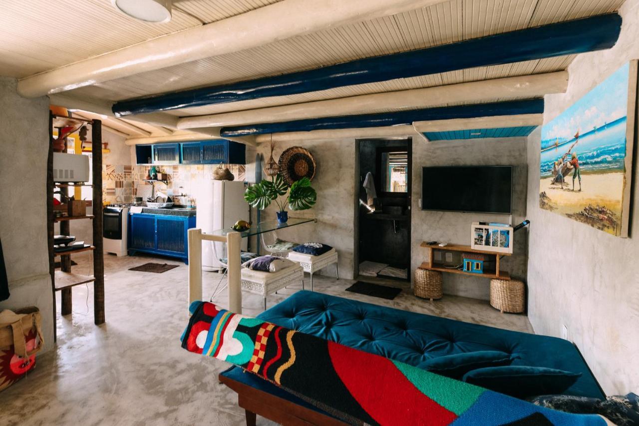Villa Casinha Azul Caraiva - Casa Completa Na Beira Do Rio Extérieur photo