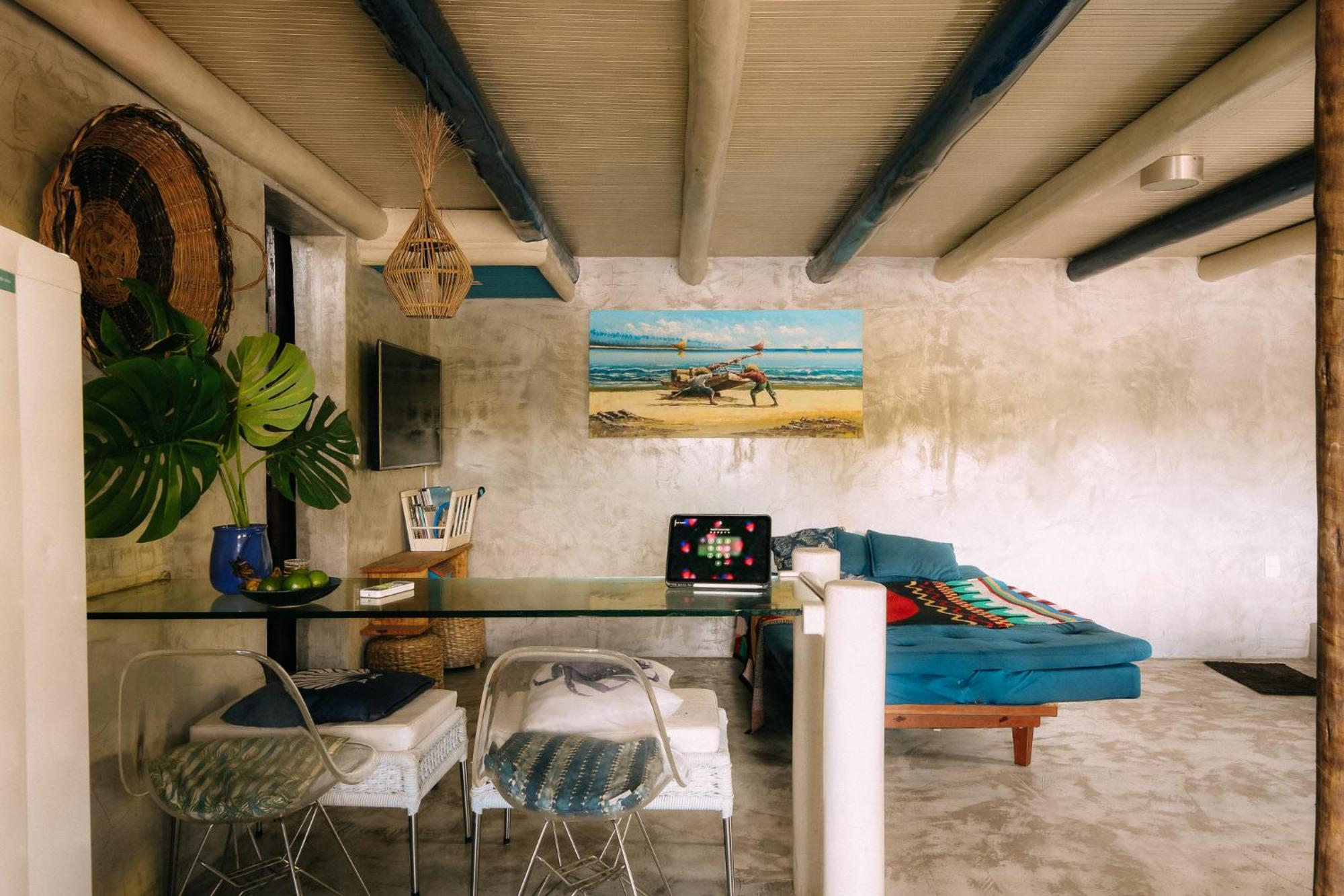 Villa Casinha Azul Caraiva - Casa Completa Na Beira Do Rio Extérieur photo