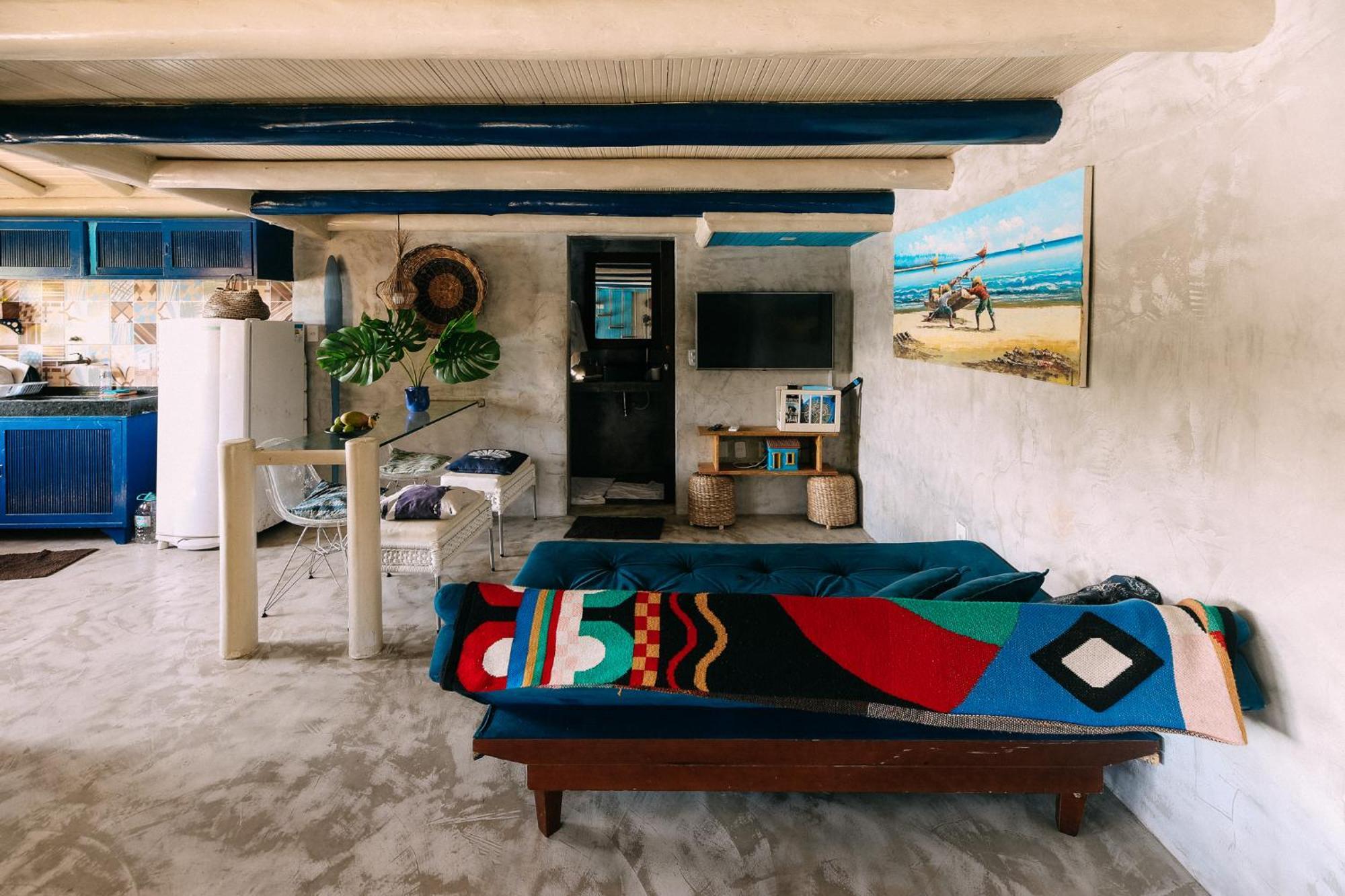 Villa Casinha Azul Caraiva - Casa Completa Na Beira Do Rio Extérieur photo